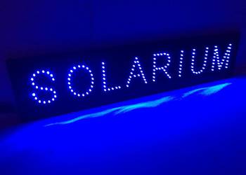 Reklama LED SOLARIUM 80x20cm szyld