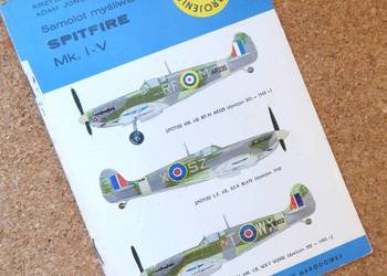 [W] Samolot myśliwski Spitfire Mk. I-V. Chołoniewski Jońca TBiU