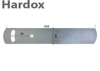 Listwa tylna odkładni HARDOX 41539Z/L do pługa LANDSBERG