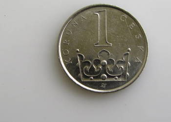 Moneta 1 Korona 2000 ( Czechy )