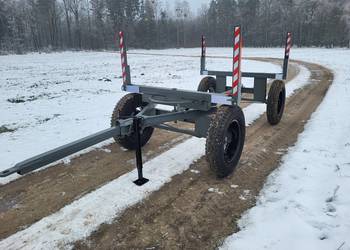 Dłużyca do drewna, wóz metalowy