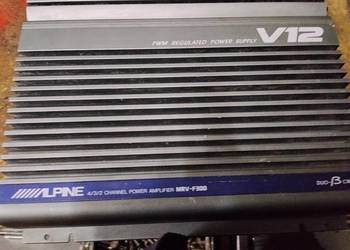Alpine v12 - Wzmacniacz czterokanałowy.