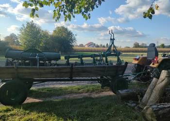 Wóz Traktorowy + pług 5 skibowy