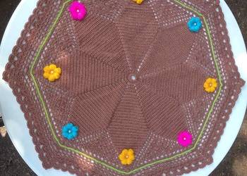 wyjątkowa serweta szydełkowa Wielkanoc