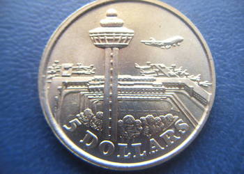 Stare monety 5 dolar 1981 Singapur Stare monety 5 dolar 1981 Singapur