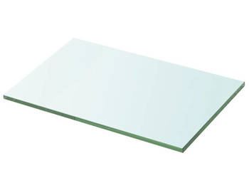 Półki 2 szt. panel z przezroczystego szkła 30 x 15 cm WM-3051548