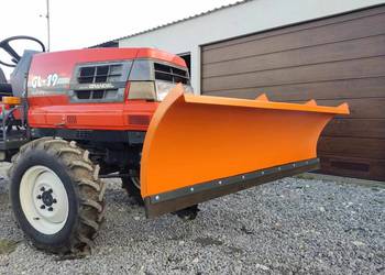Pług do śniegu do mini traktorka 150cm unoszony hydraulicznie