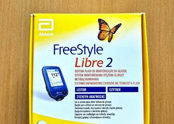 Czujnik Freestyle Libre 2 Alarmy dźwiękowe Polskie Menu Nowy ! Super cena *