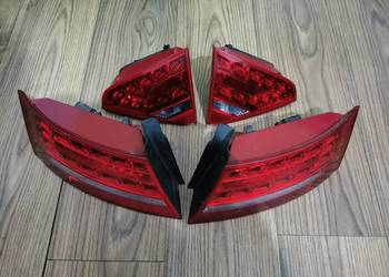 LAMPY Audi A5 USA LED 8T0945093B 094B 096E 095E LAMPY TYŁ PRAWA LEWA