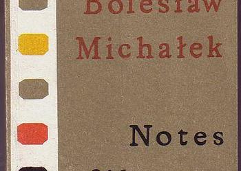 (5218) NOTES FILMOWY – BOLESŁAW MICHAŁEK