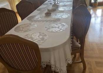 Stół 12 krzeseł stylowy komplet
