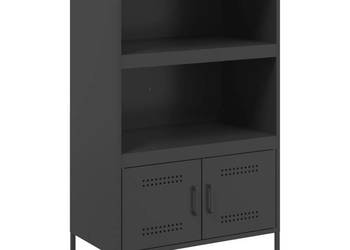 Szafka czarna 68x39x113 cm stal WM-842970