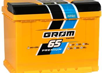 Akumulator 65Ah 640A Grom Racing Akumulator 65Ah 640A Grom Racing