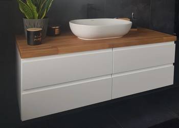 Szafka pod umywalkę - 130 cm - meble łazienkowe