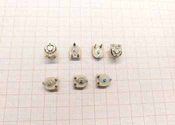 Potencjometr ceramiczny 1MO UK 7szt. Nowy ( A403)