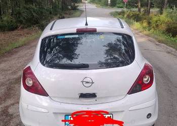 Maska Zderzak Drzwi przednie L P opel corsa D białe