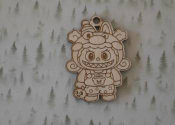 brelok w stylu labubu mod9