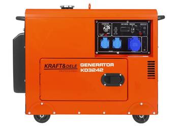 Agregat prądotwórczy 230V 32A 7KW DIESEL KD3242