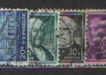 Zn. USA  Mi 1047 - 9, 51 kas 1954