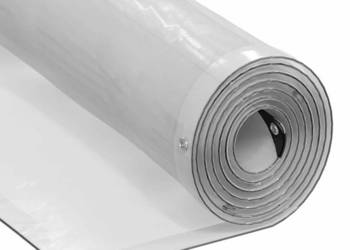 vidaXL Przezroczysta plandeka z oczkami 6x10 m Polietylen(SKU:4018531)