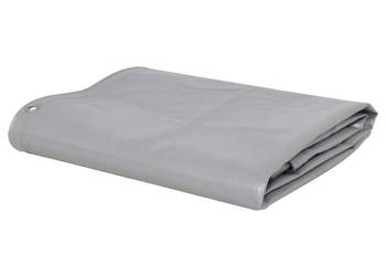 vidaXL Plandeka 650 g/m², 6 x 8 m, szara(SKU: 144893)