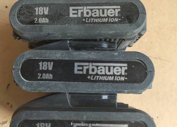 3 obudowy do baterii Erbauer stary typ