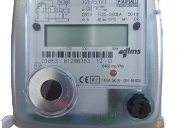 LICZNIK LEGALIZOWANY PLOMBOWANY ENERGI PRĄDU PAFAL L1F/12EA5rn JEDNOFAZOWY