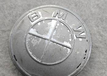 BMW E10 E24 E28 E30 EMBLEMAT NA TYLNĄ KLAPĘ BAGAŻNIKA ALUMINIUM 1826893