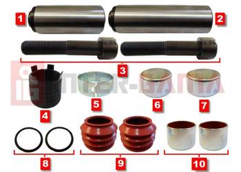 Zestaw Naprawczy Prowadnic SAF (T-HALDEX) SBS 2220 / S001