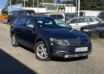 Skoda Octavia Scout 2.0 TDI 184KM, 4x4, DSG, wzorowy stan, zarejestrowana