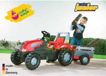 Traktor na pedały Przyczepa Junior 3-8 lat do 50kg