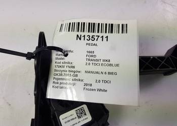 PEDAŁ BK219F836AE FORD  TRANSIT MK8