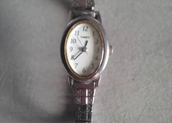 damski zegarek timex na bransoletce stan bdb-