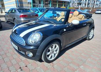 Mini Cooper cabrio 2009r 1.6 jasna skóra 146tys km