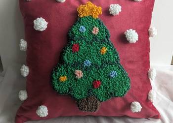 Poduszka dekoracyjna ręcznie robiona 3D