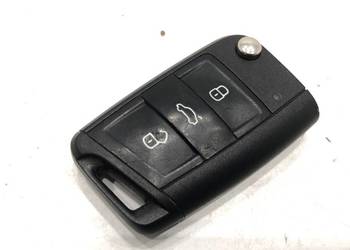 KLUCZYK PILOT SKODA OCTAVIA III 5E0959752E PILOT IMMOBILISERA, ZDALNY