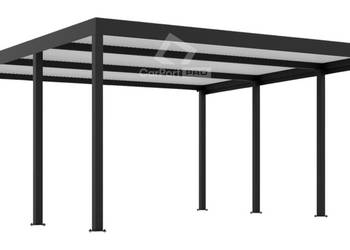 CarPort PREMIUM - Wiata samochodowa 5x5 Antracyt - CP102