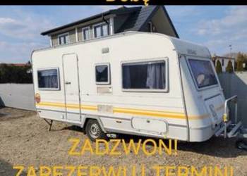 Wynajm wypożyczenie wynajem Przyczepa kempingowa 5-6 osobowa