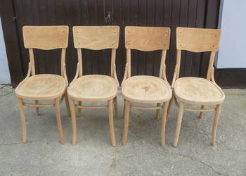 Stare krzesła gięte - sygnowane Bondyrz.