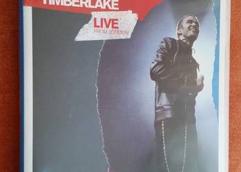 JUSTIN TIMBERLAKE - LIVE FROM LONDON (2003 ZOMBA) DVD + CD