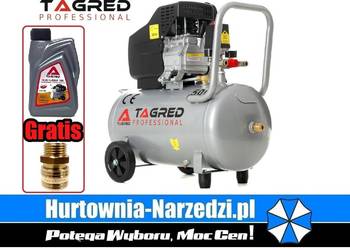 Gratisy Kompresor Olejowy 50L Sprężarka Olejowa 50L 3,8KM Tagred TA301