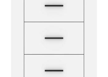 vidaXL Szafka nocna, biała, 50x36x60 cm(SKU:816712)