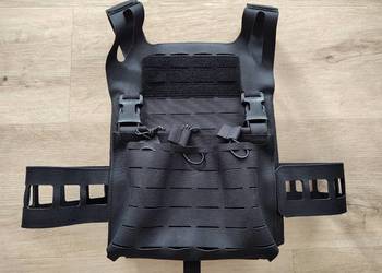 Kamizelka taktyczna do ASG plate carrier czarna [8FIELDS]