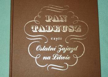 Książka Pan Tadeusz