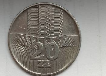 Moneta  20 zł 1973 bzm