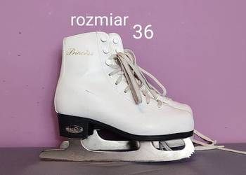 Łyżwy figurowe - rozmiar 36 - wkładka 23,3 cm [#52]