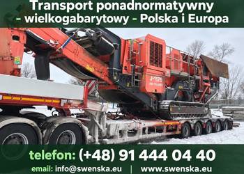 Transport maszyn i urządzeń ponadnormatywnych