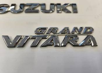 Napis SUZUKI GRAND VITARA Logo Emblemat Znaczek