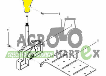 87404551 UCHWYT KORBY CNH