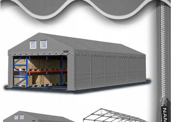 Namiot GRAND 5x12m magazynowy handlowy wiata garaż WZMOCNIONY PVC 560g